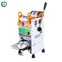 Scelleuse semi-automatique manuelle pour gobelets en plastique 90/95 mm – Machine de thermoscellage multifonctionnelle haute productivité pour boissons et bubble tea
