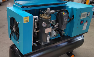 Precio de fábrica eléctrico 4KW 10HP máquina de compresor de aire de tornillo - Product Image 5