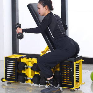 Vente en gros d'équipement de fitness haltères réglables pour musculation haltère poids libre banc d'haltères pliable multifonctionnel - Product Image 2