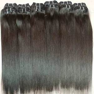 Fournisseur de mèches de cheveux humains vierges vietnamiens non traités, alignés sur la cuticule, double trame, lisses - Product Image 6