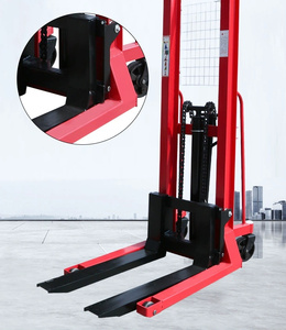 Hydraulic <strong>Manual</strong> <strong>Stacker</strong> Forklift 2 Ton 1.6M Hand Pallet Truck <strong>Stacker</strong> - Product Image 5