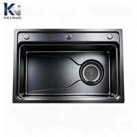 Évier de cuisine monobloc en acier inoxydable antirouille avec lave-tasses et distributeur de savon – Fournisseur de premier plan