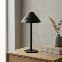 Lampe de bureau rechargeable à commande tactile pour chambre et bureau, avec 3 modes de couleur (3000K-6000K), fonction mémoire, lampe de table LED sans fil