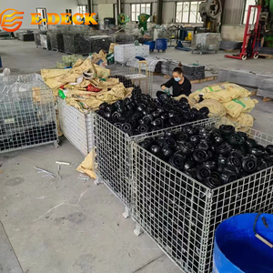 פלדה מתקפל פלדה גדולה מרותכת אחסון מזרן חוט מיכל חוט - Product Image 4