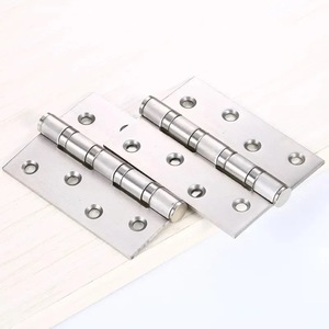 Bisagra de acero inoxidable de 4 pulgadas con rodamiento silencioso, bisagra de puerta de acero 304 para puertas principales de madera, fácil instalación - Product Image 2