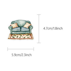 2026 Nuevo Paquete de 50 <span class=keywords><strong>Pegatinas</strong></span> Transparentes de Navidad <span class=keywords><strong>Xmax</strong></span> - Product Image 5