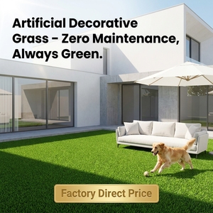 <span class=keywords><strong>Gazon</strong></span> artificiel décoratif 30 mm résistant aux UV pour jardin, balcon, espace pour animaux domestiques, <span class=keywords><strong>gazon</strong></span> synthétique PE à faible <span class=keywords><strong>entretien</strong></span>, <span class=keywords><strong>rouleau</strong></span> - Product Image 1