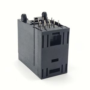 2x1 cổng đen Stack RJ45 Jack RJ45 nữ nối mạng cắm connecteur Ethernet RJ45 nối ổ cắm - Product Image 5