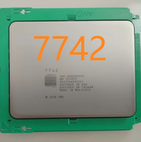 Processeur AMD 7742 pour serveur, 64 cœurs, 128 threads, 2,25 GHz, Zen 2 Rome SP3, 256 Mo de cache L3, 225 W