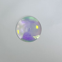Industrial Plano Convex Optical Lens 45mm Diameter 2mm Edge Thickness for Optical Surveying Measuring Instrument Parts