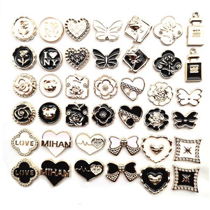 Offre Spéciale rose Mini Flatback résine coeur pentagramme breloques ornements crème colle décorations accessoires pour bijoux coque de téléphone - Product Image 2