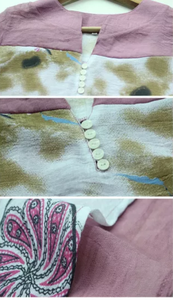 T-<span class=keywords><strong>shirt</strong></span> <span class=keywords><strong>femme</strong></span> printemps-été grande taille 5XL, couleurs kaki et <span class=keywords><strong>blanc</strong></span>, chemisiers floraux décontractés pour femmes enceintes - Product Image 6