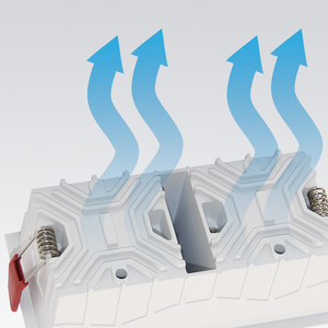 Plafonnier <span class=keywords><strong>LED</strong></span> moderne en aluminium haute luminosité, anti-éblouissement, <span class=keywords><strong>spot</strong></span> encastré pour salon, éclairage intérieur durable - Product Image 6