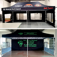Robustes 3x6m Pop-up Pavillon-Zelt mit Vollfarbdruck für Verkaufsstände, Outdoor-Messen und Marketing-Events