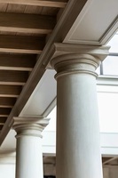 Base de colonne décorative en EPS pour la décoration extérieure des murs de villa, résistante aux UV