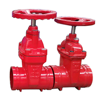 Vanne à opercule à embout DIN PN16 2"-12" DIN3352 GGG50 Corps PTFE CHX pour l'approvisionnement en eau, l'énergie, les produits chimiques et le pétrole, Usine chinoise