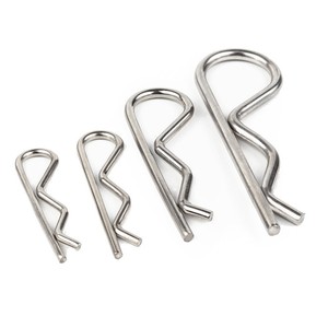 304 Stainless Steel B Type Cotter Pins DIN11024 Safety Pins General Use Cylindrical Head Standard Size - Product Image 3