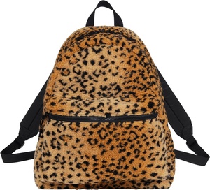 Faux Fur Lambsool Sherpa <strong>Leopard</strong> Fleece <strong>Backpack</strong> for Teenager Furry Fluffy <strong>Backpack</strong> Student Casual <strong>Backpack</strong> Plush School Bag - Product Image 2