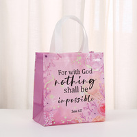 Sacs cadeaux pour Bible écologiques, recyclés, imperméables, non tissés, en stock pour Noël