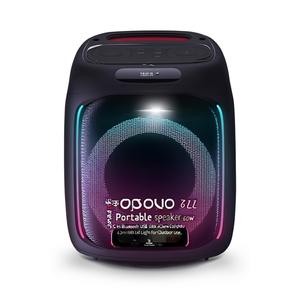 Ensemble karaoké FIRE 12 Tws (Ricaricabile) Noir 60W 116112 BK Bluetooth USB, AUX, lecteur de carte, Jack 6,3mm - Product Image 2