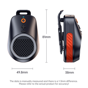 Di động ngoài trời Wearable không dây BT loa không thấm nước tay-miễn phí Chất lượng cao HIFI âm thanh với clip áo khoác và nam châm - Product Image 6