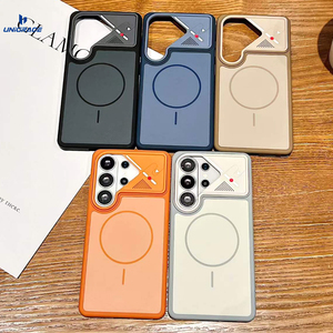 ฝาครอบด้าน TPU ปกป้องเลนส์ที่เป็นเอกลักษณ์สำหรับ <span class=keywords><strong>iPhone</strong></span> เคสโทรศัพท์แม่เหล็กแรงสำหรับ Samsung S26 Plus เคสโทรศัพท์อัลตร้า - Product Image 1