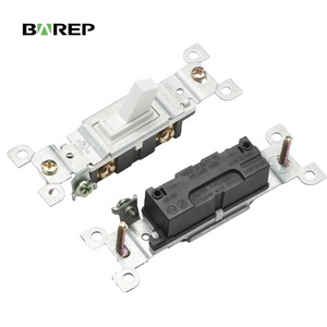 Barep YGD-001 approuvé UL modèle américain 1 gang 1 voie applique murale gradateur interrupteur à bascule marche-arrêt - Product Image 1