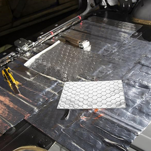 Coussin d'amortissement <span class=keywords><strong>automobile</strong></span> en <span class=keywords><strong>mousse</strong></span> d'isolation phonique étanche et étanche à l'humidité avec feuille d'aluminium - Product Image 4