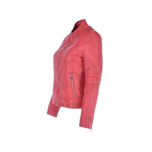 Motorbike Woman's Breathable Pu Leather Bikers Jacket Black-Color' Side-Pockets Longed-Zippers Blank Leather Jackets - Product Image 3