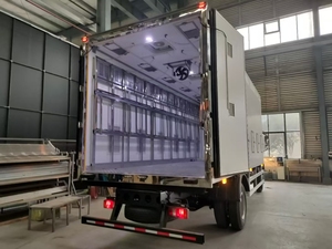 Fiable Safe Baby Chick Transport Van Truck Nouvelle norme d'émission de carburant manuelle diesel en vente pour le transport de poussins d'un jour - Product Image 2