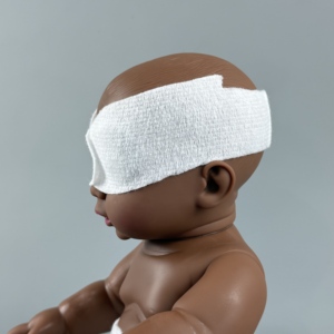 Masque oculaire de protection contre la lumière bleue pour bébé, respirant, écologique, différents styles, adapté à diverses circonférences de tête, vente en gros - Product Image 6