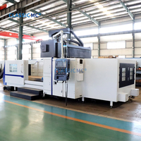 Mesin Penggilingan CNC Kolom Ganda Kekakuan Tinggi GMB2016 Pusat Pemesinan Gantry Vertikal untuk Pemrosesan Logam Berat dan Besar