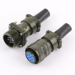 Коннектор CSP MIL Spec/PB28 стык/локоть/резьбовой коннектор/Автомобильная Авиационная вилка/розетка 10A медный контакт IP67 Номинальный - Product Image 1