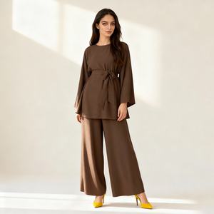 Robe Abaya élégante sur mesure de haute qualité pour femmes musulmanes, occasions de fête et de mariage - Product Image 1