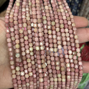 Cuentas de Piedras Preciosas de <span class=keywords><strong>Piedra</strong></span> Natural de 4 mm con Corte de Diamante en Forma de Linterna para la Elaboración de Joyas - Product Image 5