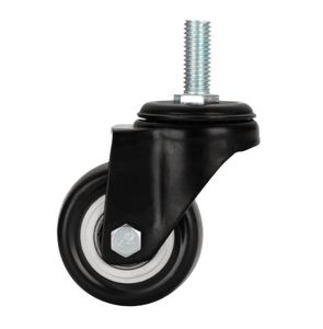 Moderner Universal-Trolley-Nachlauf aus Stahl mit schwerem austauschbarem Brems rad für Küchenmöbel im Büro - Product Image 6