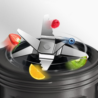 Blender de voyage électrique 650 ml, bouteille sans BPA, presse-agrumes portable, blender sportif avec double gobelet