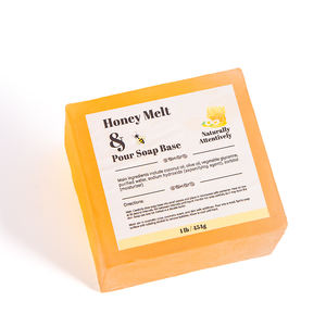 Bases de Jabón Naturales de Miel <span class=keywords><strong>para</strong></span> Derretir y Verter con 1 Libra o Peso Personalizado - Product Image 3