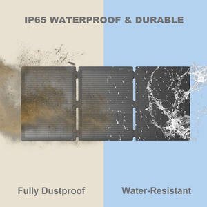 Générateur solaire portable <span class=keywords><strong>CTECHi</strong></span> à cellules monocristallines 100W 200W 300W, panneau solaire pliable pour le camping et les activités de plein air - Product Image 6