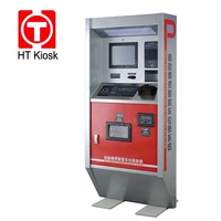 Distributeur de cartes pour gare routière, kiosque sur pied, recycleur de monnaie, lecteur de cartes RFID, imprimante de billets, utilisation facile, SDK personnalisé