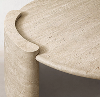 Table basse multifonctionnelle Kumusi Furniture, style minimaliste américain, pour appartement, faible hauteur, idéale pour regarder Netflix