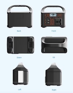 แผงโซลาร์เซลล์แบบพกพา 100W คลื่นไซน์บริสุทธิ์ พร้อมแบตเตอรี่ LiFePO4 ระบบสำรองไฟแบบพกพา สำหรับสถานีเคลื่อนที่ รถบ้าน ชาร์จไร้สายได้ - Product Image 2