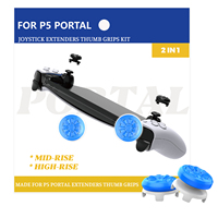 Accessoires pour manettes de jeu Playstation Portal, capuchons de joystick pour manette de jeu à distance, capuchon antidérapant résistant à l'usure pour manette de jeu PS5 Portal