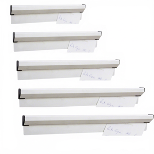 Pince à onglets en aluminium de 8 à 100 pouces, porte-billets de restaurant pour cuisine et bar - Product Image 1