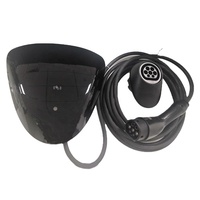 Chargeur mural réglable 7 kW 230 V CA 32 A, 5 mètres, chargeur rapide mural intelligent de type 2 pour véhicules électriques à domicile