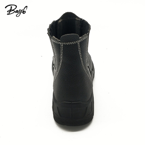 Botas de Seguridad Industriales para Electricistas, con Puntera de Acero, de Cuero Repujado, para Trabajos en el Suelo - Product Image 6