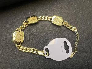 Braccialetti di Gioielleria Personalizzata Placcati in <span class=keywords><strong>Oro</strong></span> 18k con Simpatici Cartoni Animati per Donne, Regalo con Nome - Product Image 4