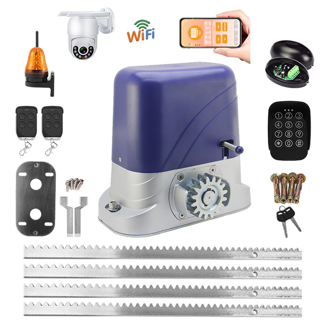 JUJIANG Automatic Sliding Gate Motor Opener Security System