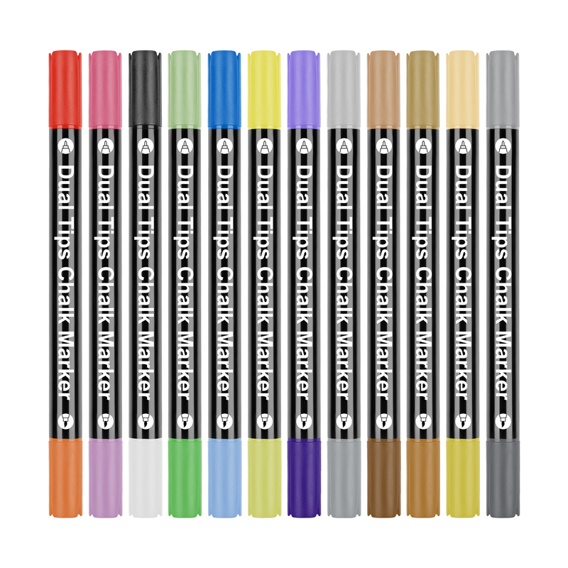 Super Functional Dual Tip Chalk Marker