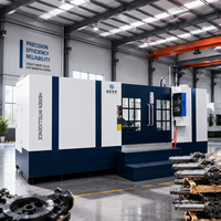 Centre d'usinage horizontal CNC industriel haute performance pour l'automobile, l'aérospatiale et le traitement de moules